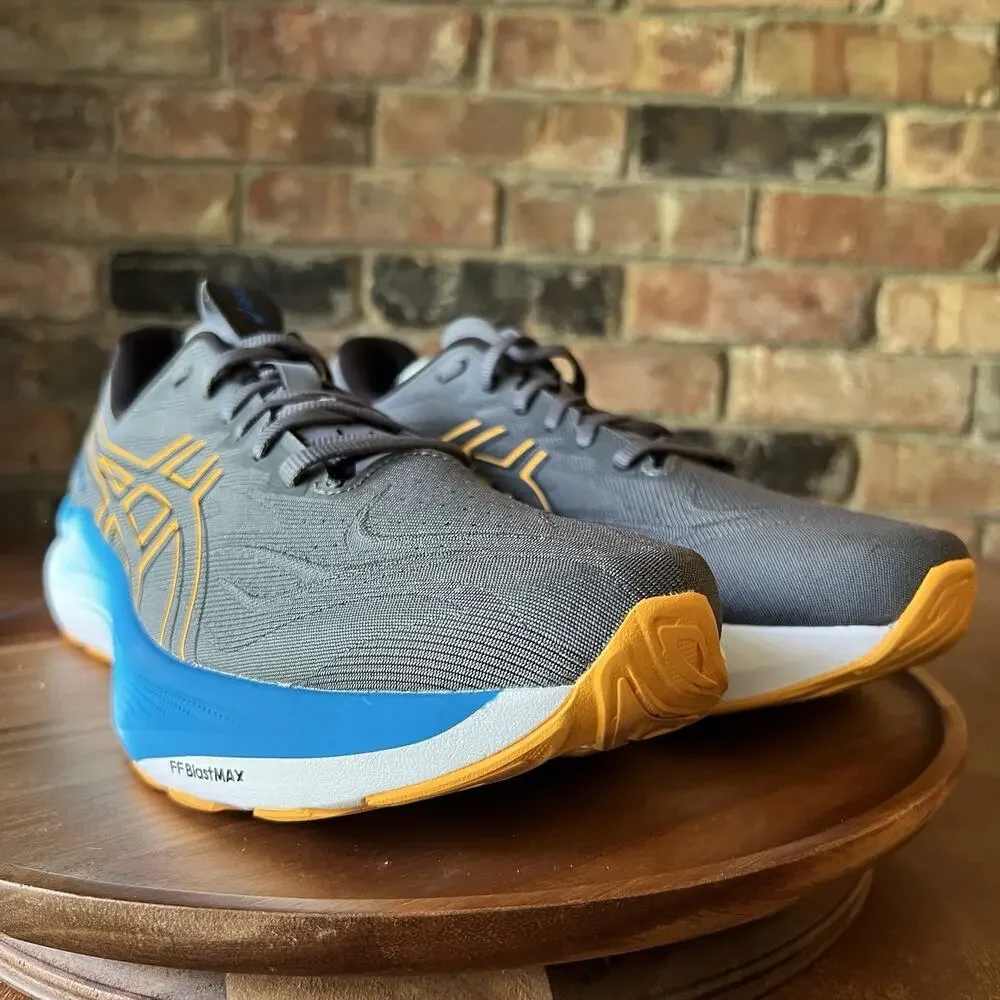 ASICS GT-2000 14 Men’s 12 Running Grey Blue Cushioned Stability Sneakers Shoes